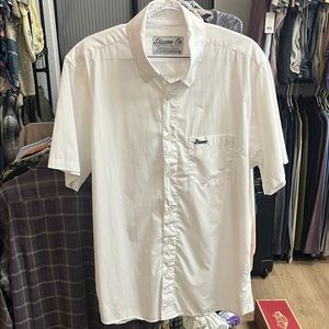 DIXXON White Signature Series Casual Button Down Shirt